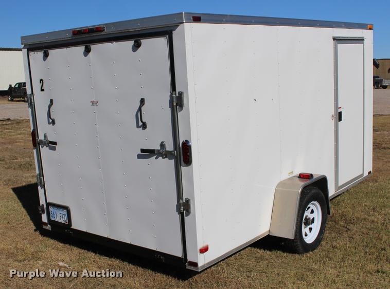 image for item DA4487 2013 Arising 712VSRW enclosed cargo trailer