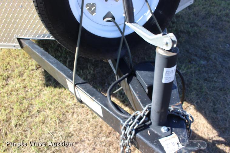 image for item DA4487 2013 Arising 712VSRW enclosed cargo trailer