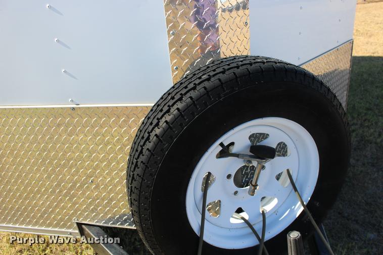 image for item DA4487 2013 Arising 712VSRW enclosed cargo trailer