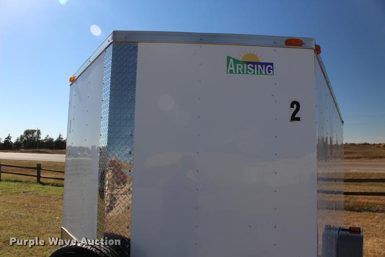 image for item DA4487 2013 Arising 712VSRW enclosed cargo trailer