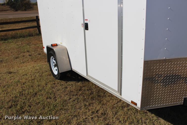 image for item DA4487 2013 Arising 712VSRW enclosed cargo trailer