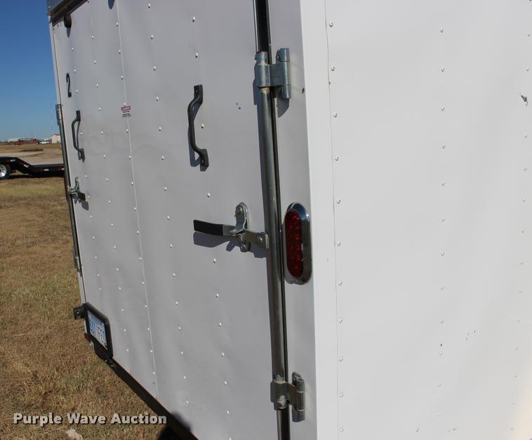 image for item DA4487 2013 Arising 712VSRW enclosed cargo trailer