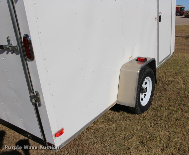 image for item DA4487 2013 Arising 712VSRW enclosed cargo trailer