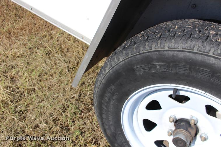 image for item DA4487 2013 Arising 712VSRW enclosed cargo trailer