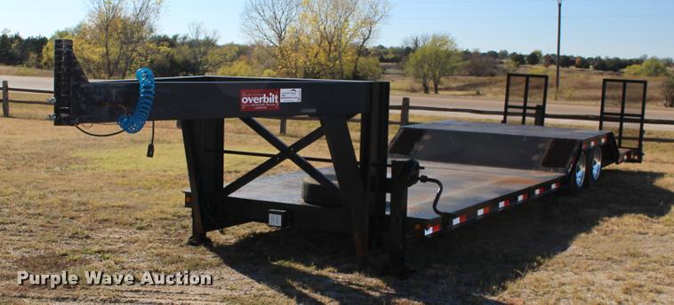 image for item DA4488 2008 Overbilt step deck trailer