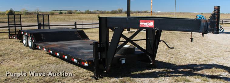 image for item DA4488 2008 Overbilt step deck trailer