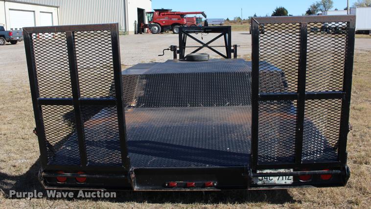 image for item DA4488 2008 Overbilt step deck trailer
