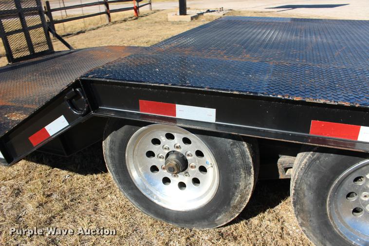 image for item DA4488 2008 Overbilt step deck trailer