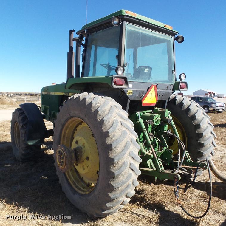 image for item DA4668 1984 John Deere 4850 MFWD tractor