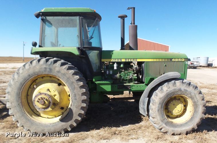 image for item DA4668 1984 John Deere 4850 MFWD tractor