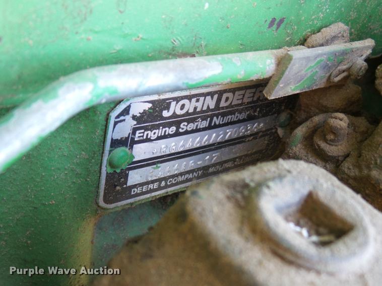 image for item DA4668 1984 John Deere 4850 MFWD tractor