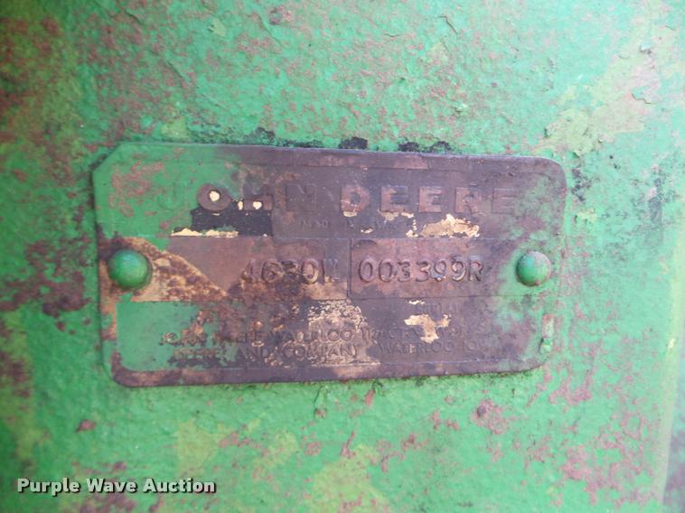image for item DA8981 1973 John Deere 4630 tractor