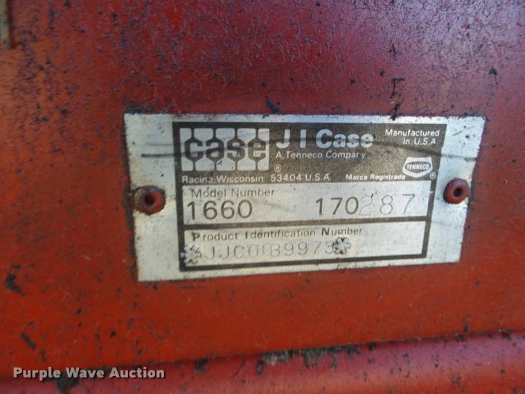 image for item DB3559 1989 Case IH 1660 combine