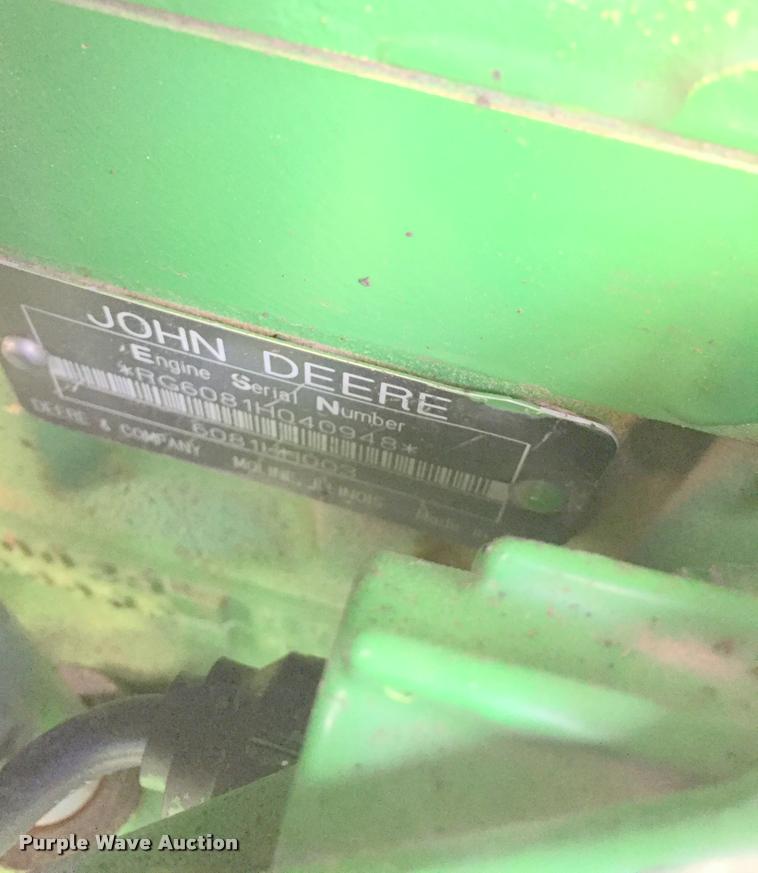 image for item G7498 1998 John Deere 9610 combine