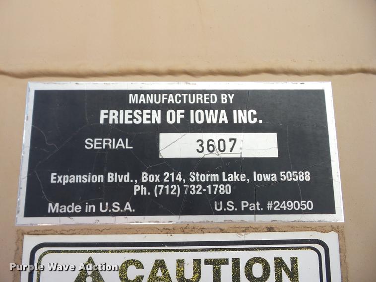 image for item J8695 Friesen seed tender