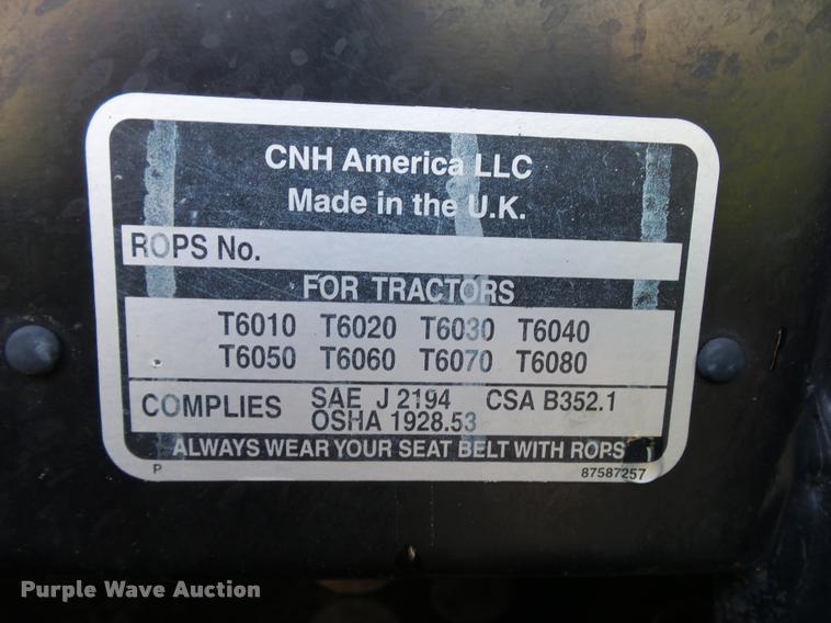 image for item K1069 2008 New Holland T6030 tractor