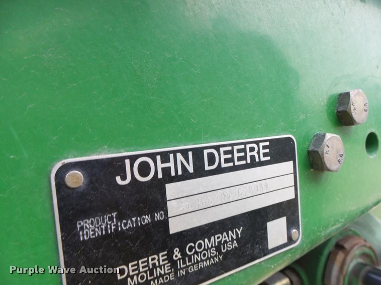 image for item K5596 2003 John Deere 6420 MFWD tractor