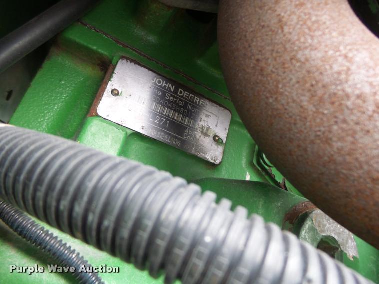 image for item K5596 2003 John Deere 6420 MFWD tractor