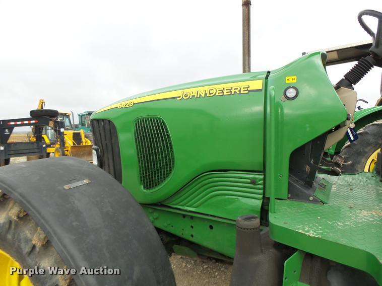 image for item K5597 2002 John Deere 6420 MFWD tractor