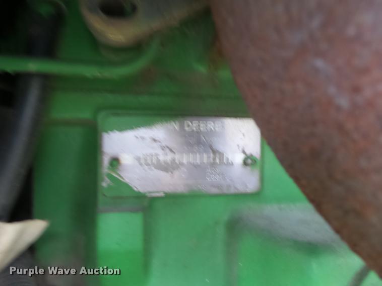 image for item K5597 2002 John Deere 6420 MFWD tractor