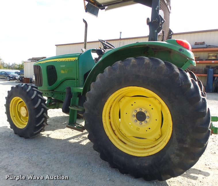 image for item K5633 2003 John Deere 6420 MFWD tractor