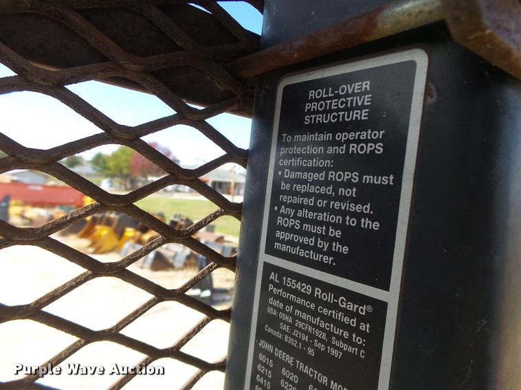 image for item K5633 2003 John Deere 6420 MFWD tractor