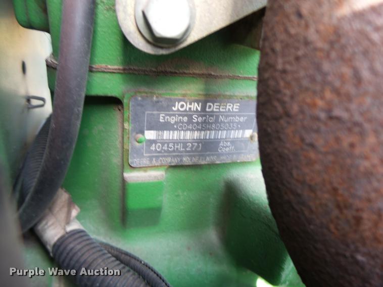 image for item K5633 2003 John Deere 6420 MFWD tractor