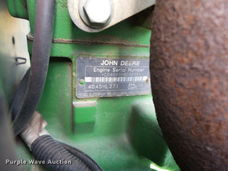 image for item K5633 2003 John Deere 6420 MFWD tractor