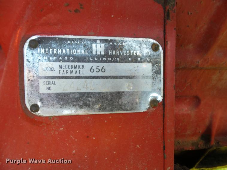 image for item K8090 1966 Farmall 656 tractor