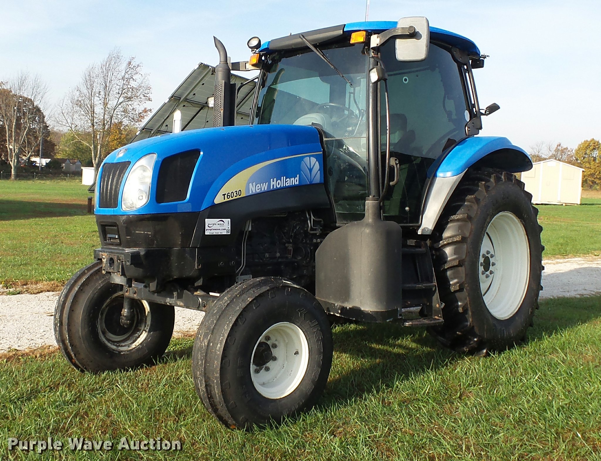 2008 New Holland T6030 tractor in Bolivar, MO Item K1069 sold