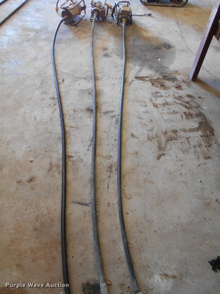 image for item AH9878 (3) concrete vibrators/whips