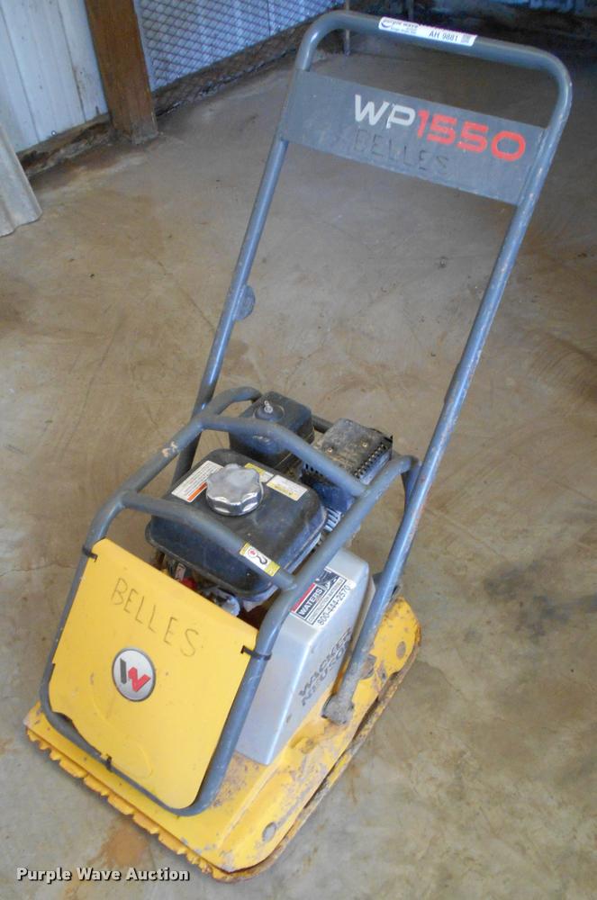 image for item AH9881 Wacker Neuson WP1550A plate compactor