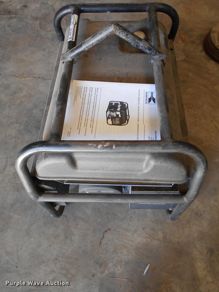 image for item AH9885 Koshin GEH-6000DX generator