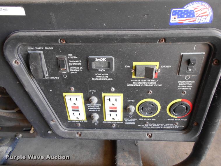 image for item AH9885 Koshin GEH-6000DX generator