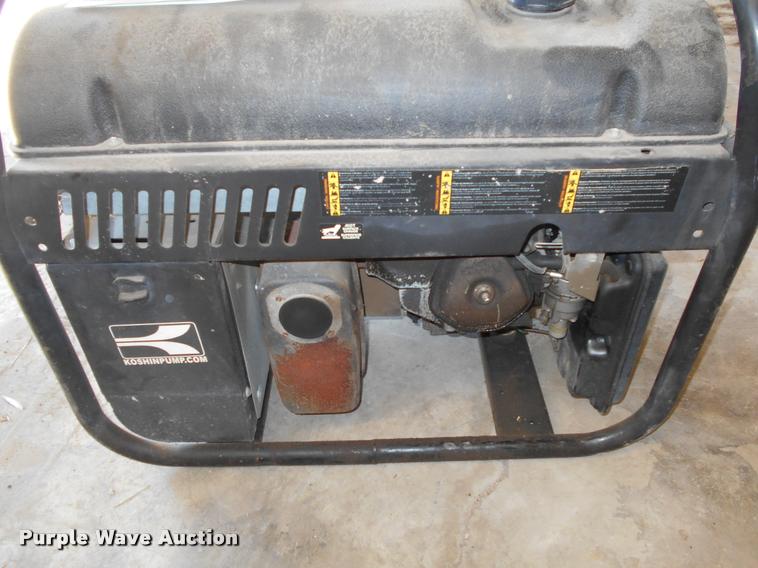 image for item AH9885 Koshin GEH-6000DX generator