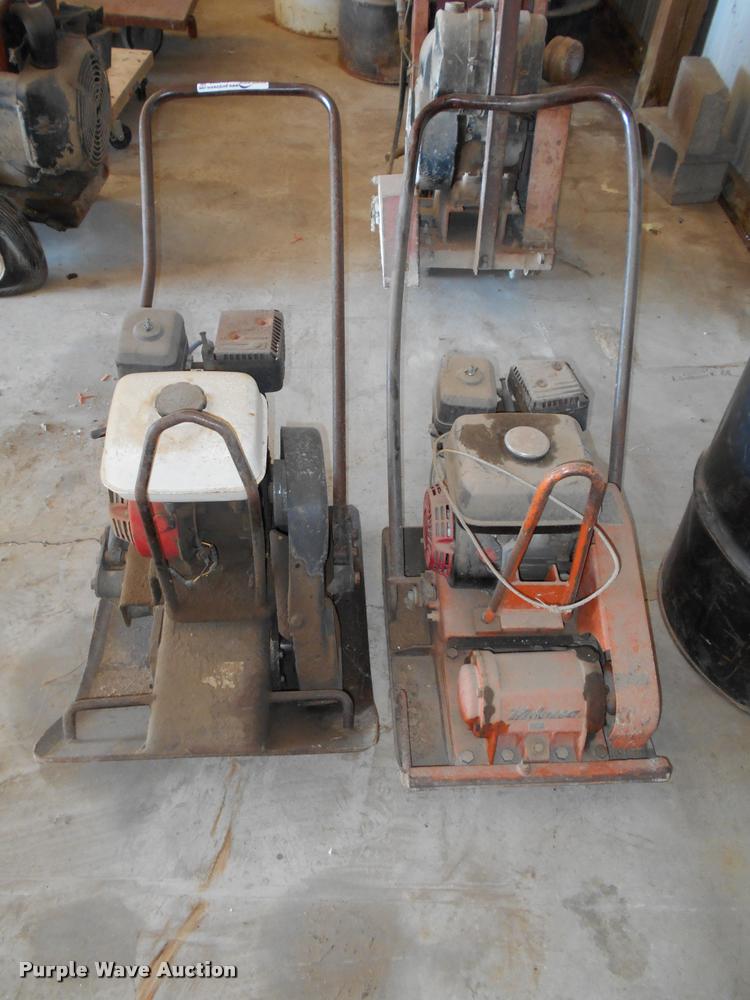 image for item AH9886 (2) plate compactors