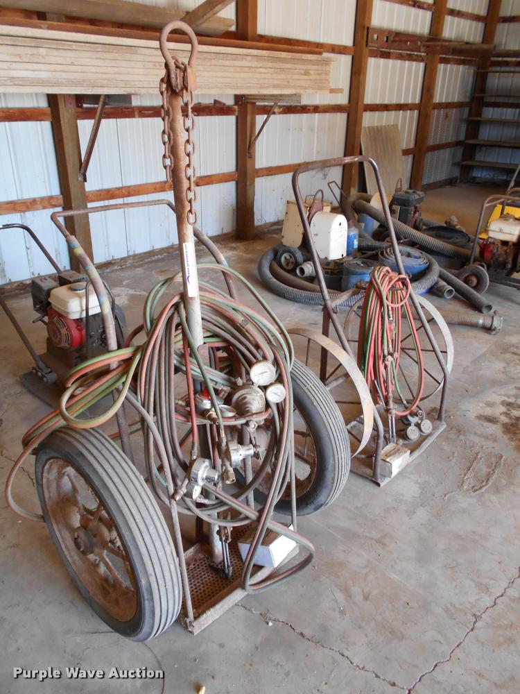 image for item AH9887 (3) cutting torch dollies