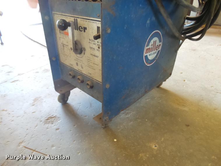 image for item AH9896 Miller M-180 arc welder