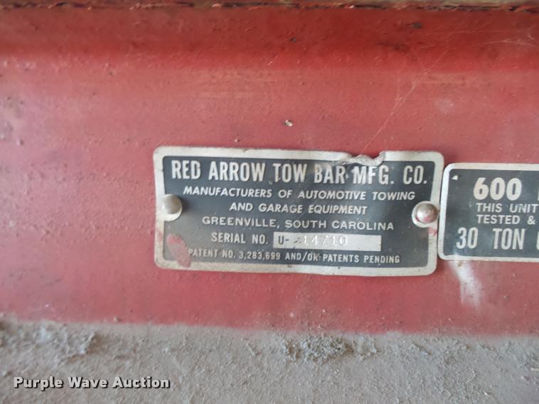 image for item AH9900 Red Arrow press