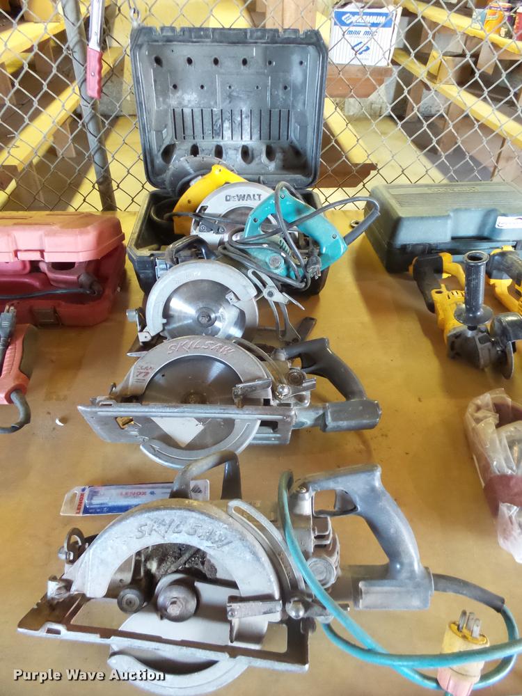 image for item AH9919 (4) circular saws