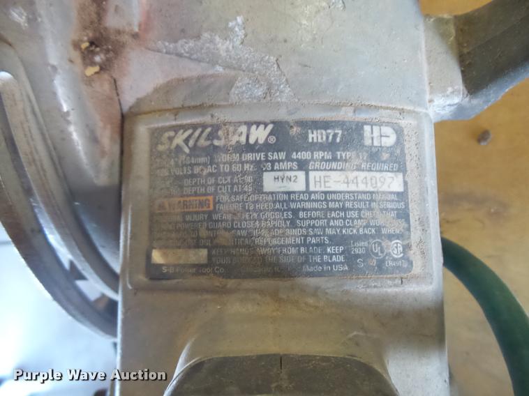 image for item AH9919 (4) circular saws