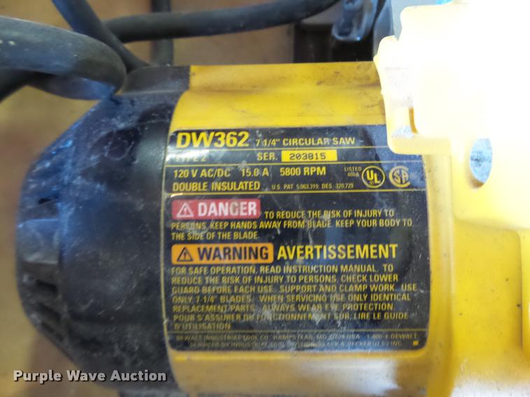 image for item AH9919 (4) circular saws