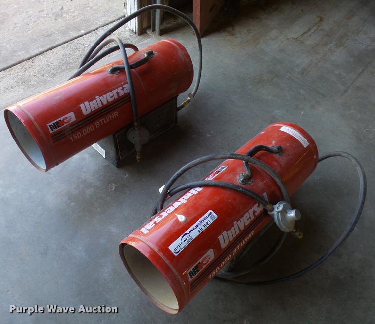 image for item AH9923 (2) Universal propane heaters