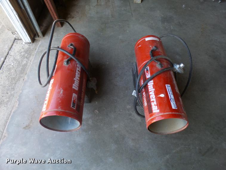 image for item AH9923 (2) Universal propane heaters