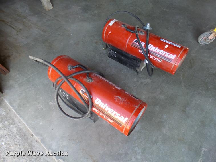 image for item AH9923 (2) Universal propane heaters