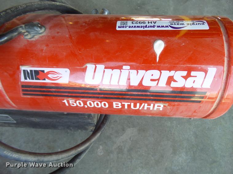 image for item AH9923 (2) Universal propane heaters