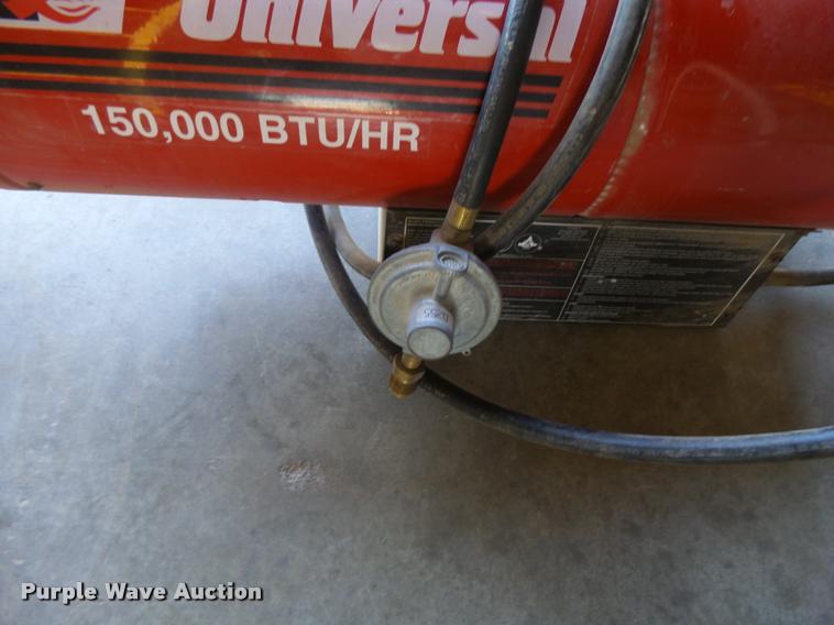 image for item AH9923 (2) Universal propane heaters