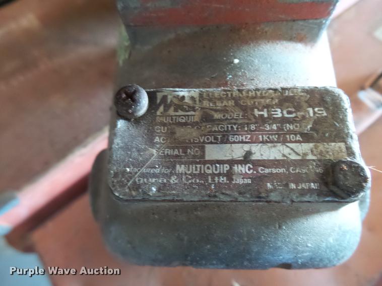 image for item AH9924 (2) rebar cutters