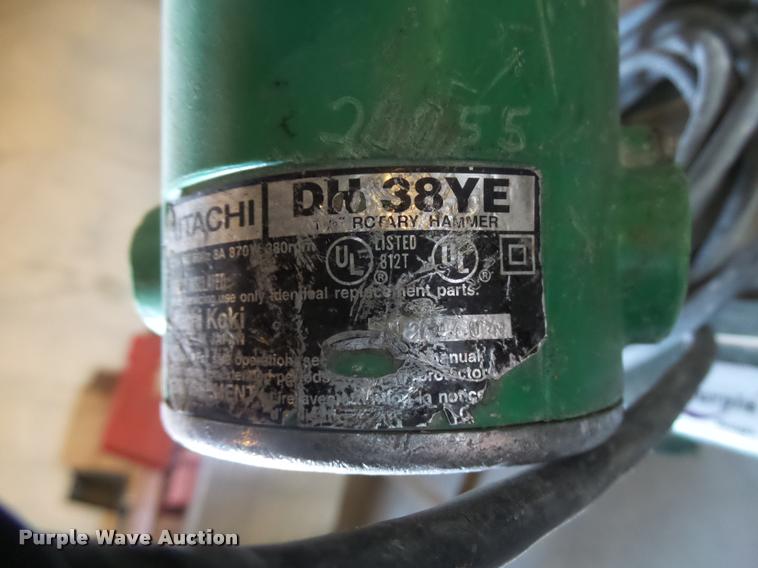 image for item AH9925 (2) Hitachi rotary hammers