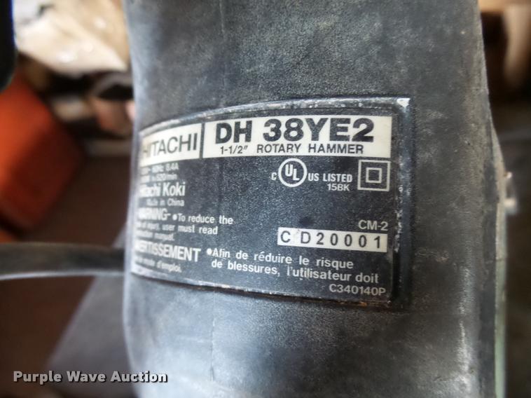 image for item AH9925 (2) Hitachi rotary hammers